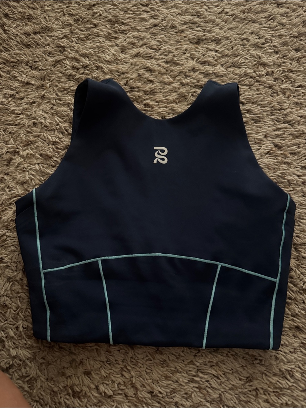 STAMINA™ POP STITCH VOLTA™ CROP - NY NAVY / VINTAGE BLUE